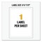 Avery UltraDuty GHS Chemical Waterproof and UV Resistant Labels, 8.5 x 11, White, 500PK 60507 - alternate 9